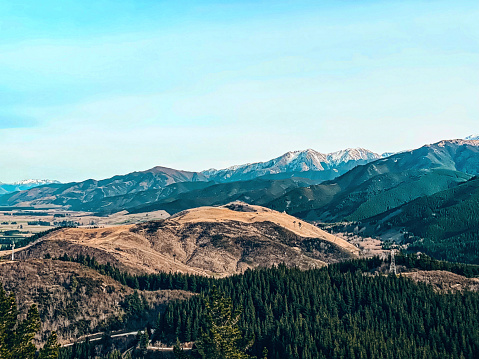 The view from the top of Conical Hill in Hanmer Springs. Photo: Getty Images