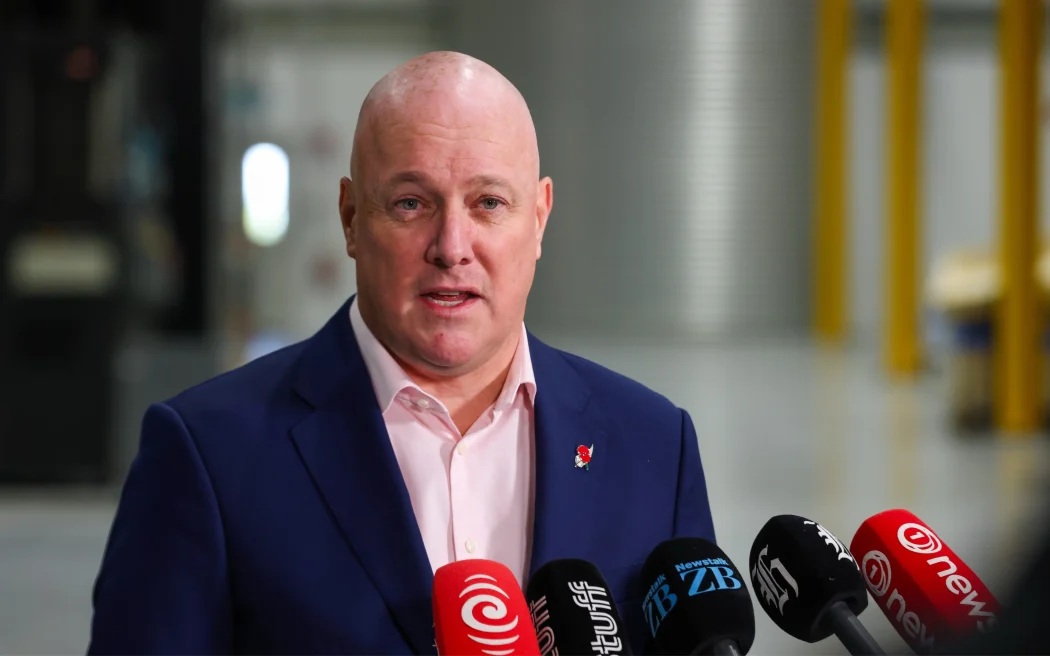Prime Minister Christopher Luxon. Photo: RNZ