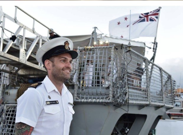 Brad Poulter stationed in Pearl Harbour in 2015 when he served as a Chief Petty Officer master at...
