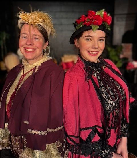 Members of the ensemble for last weekend's "Grand Old Playhouse Music Hall", in celebration of...