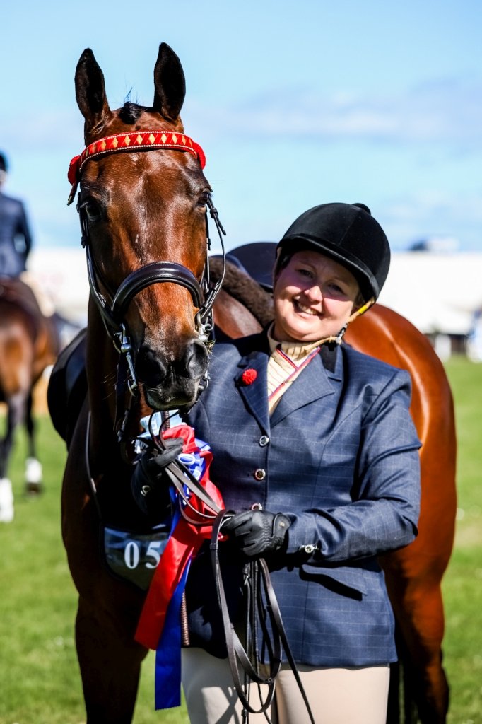McDonald and winning standardbred Mackles. Photo: Kerri Back Photography