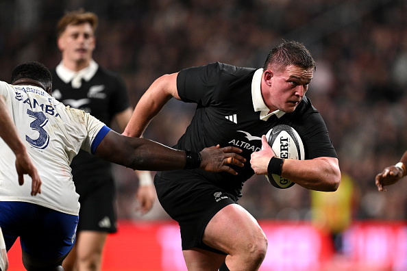 Ethan de Groot has retained his spot starting at loosehead prop for the All Blacks game against...