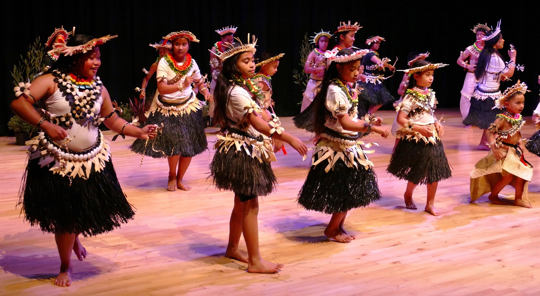 Members of Clutha’s Kiribati community perform at Puaka Matariki Iwikatea at TPŌMA, Balclutha, on...