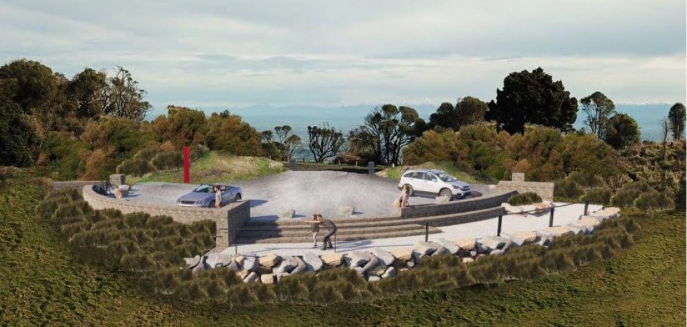 The new lookout will provide views of the harbour. Photo: Newsline / CCC