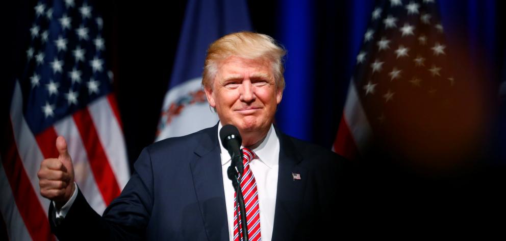 Donald Trump's always unruly campaign has been hit by disorder in recent days. Photo: Reuters