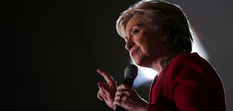 Hillary Clinton believes it'll be a close election. Photo: Reuters 