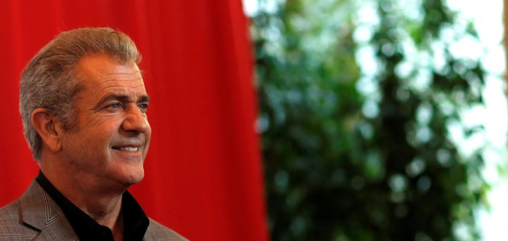 Mel Gibson is up for two Golden Globes this year. Photo: Reuters 