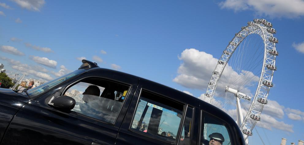 Black cab drivers welcomed the move. Photo: Reuters 