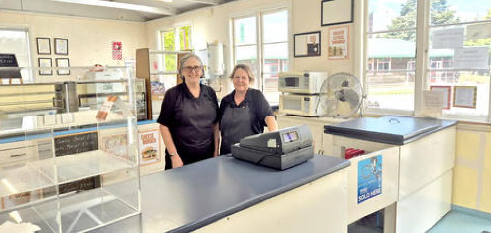 Lynn Meder, left, and Chrissie Fairbrass were employed by Libelle to run the Darfield High School...