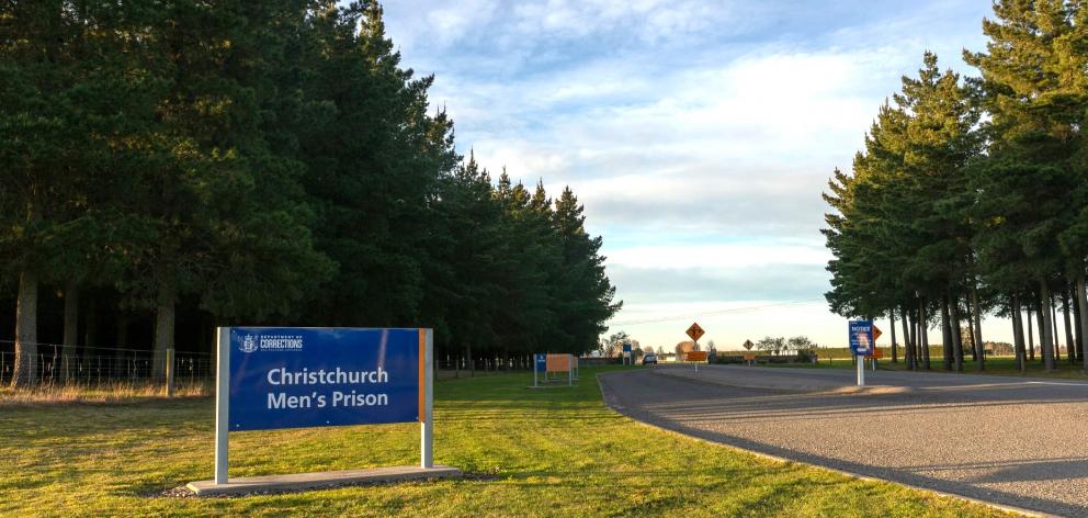 Christchurch Men’s Prison. Photo: Police 