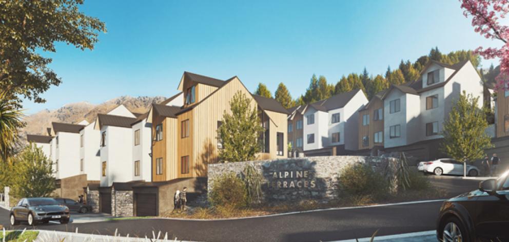 Bullendale switches to terraced-style, European-influenced housing for stage three. Photo:...