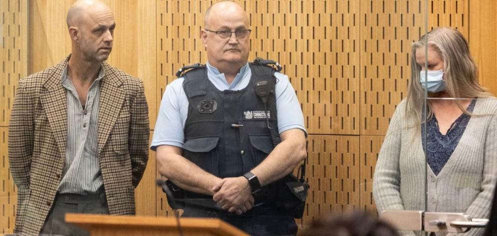 David Peter Hawken (left) and Rebecca Elizabeth Jane Wright-Meldrum are charged with murdering...