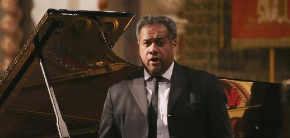 Grammy Award-winning baritone Jonathan Lemalu. Photo: TVNZ Grammy Award-winning baritone Jonathan Lemalu. Photo: TVNZ