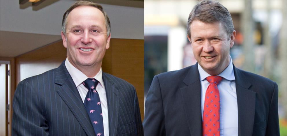 John Key and David Cunliffe