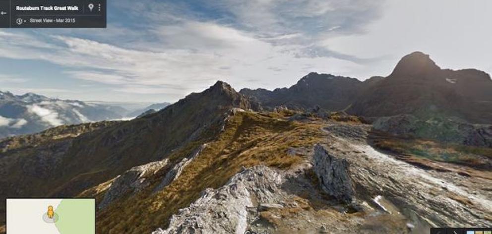 Google Maps: Routeburn Track, Conical Hill. Photo / Supplied