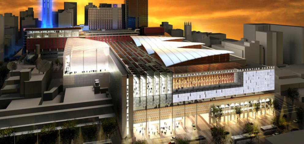 The SkyCity national convention centre.
