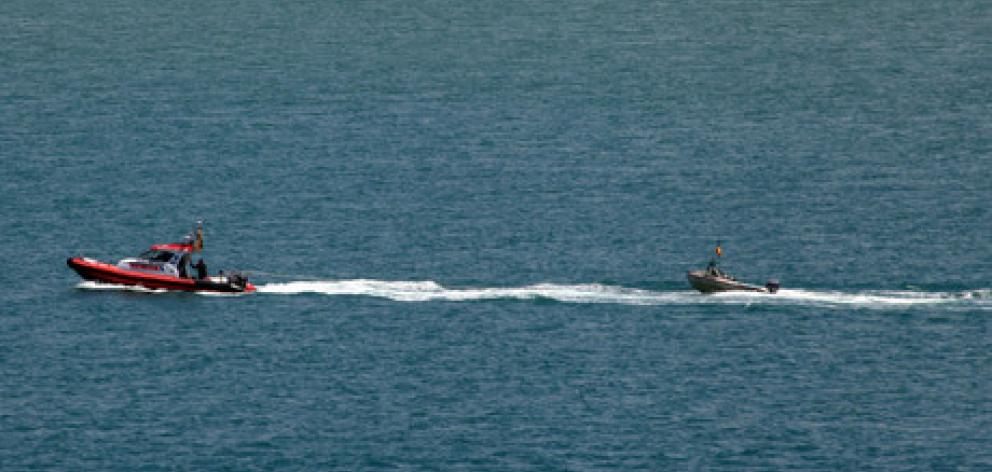 The Whangaroa Coastguard bring in the missing boat off Mangonui. Photo / supplied The Whangaroa Coastguard bring in the missing boat off Mangonui. Photo / supplied The Whangaroa Coastguard bring in the missing boat off Mangonui. Photo / supplied The Whangaroa Coastguard bring in the missing boat off Mangonui. Photo / supplied