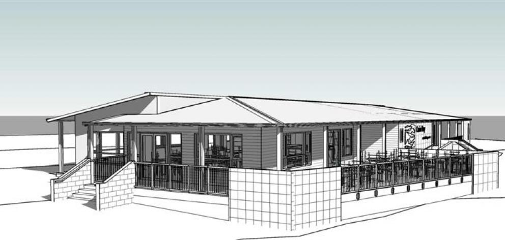 The proposed heritage centre at Curio Bay. IMAGE: SUPPLIED