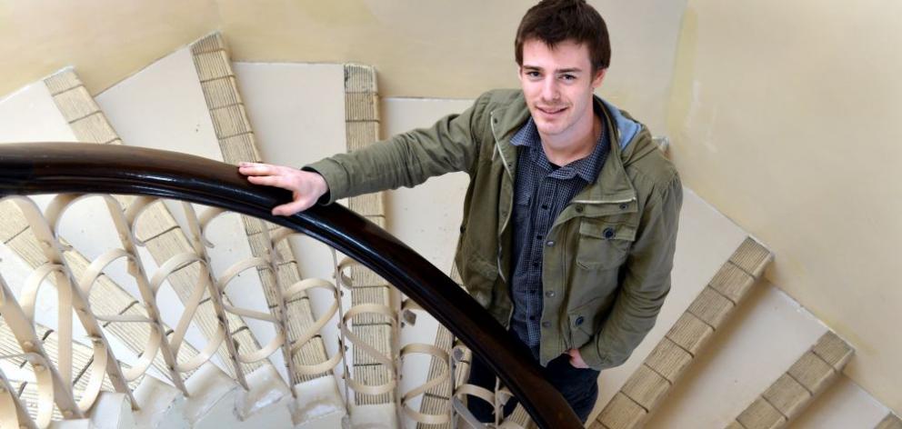 David Isaacs has traded the prospect of a medical degree for a taste of entrepreneurship. Photo by Peter McIntosh.