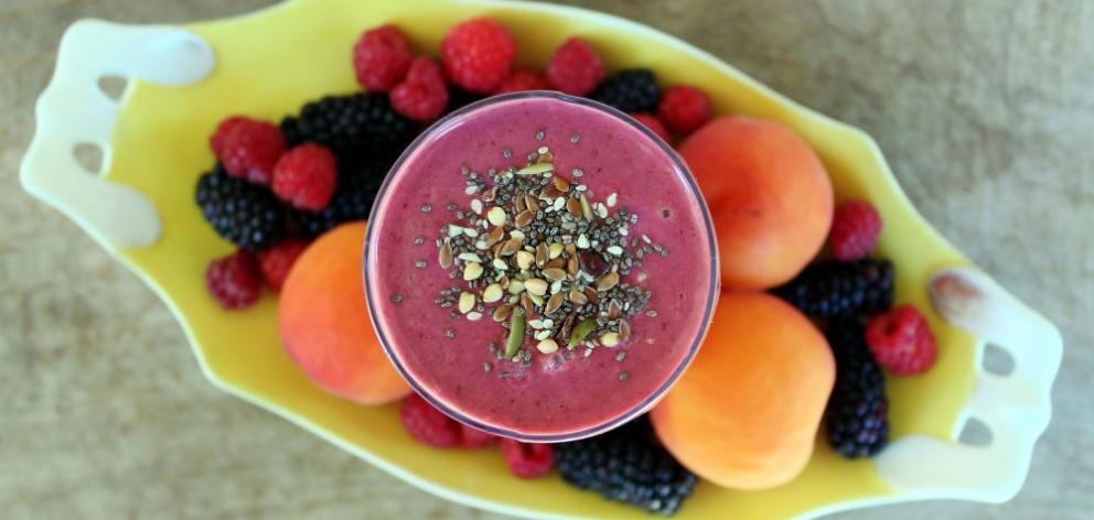 A smoothie for summer. Photo: Nicola Brown