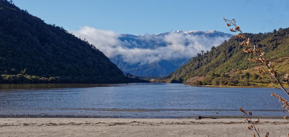 The Mokihinui River looking towards Kahurangi National Park. Photo: Getty Images 