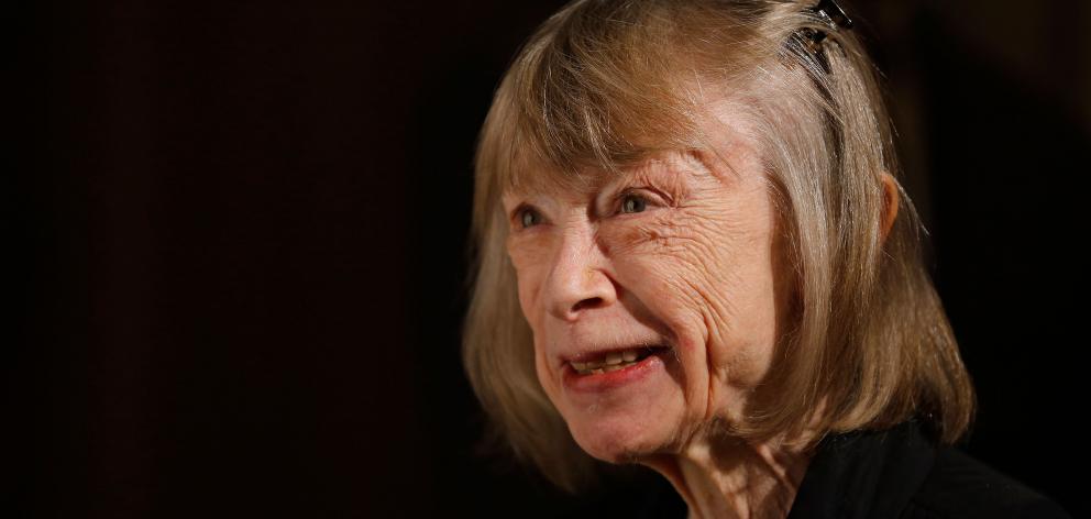 Joan Didion: one of the US's greatest postwar exponents of first-person reportage. Photo: Getty...