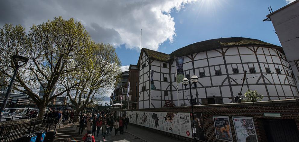 The Globe theatre in London. Photo: Getty Images 