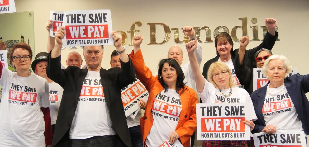 Dunedin city councillors have recorded a 'rallying cry for the South' to protest cuts to the new...