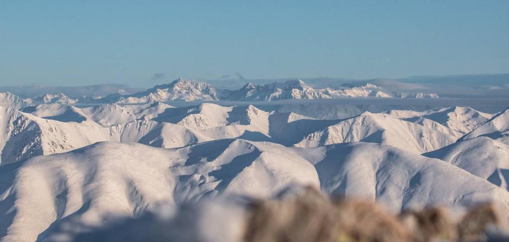 The plane departed from Franz Josef and was en route to Rangiora. Photo: Mt Hutt on Facebook.