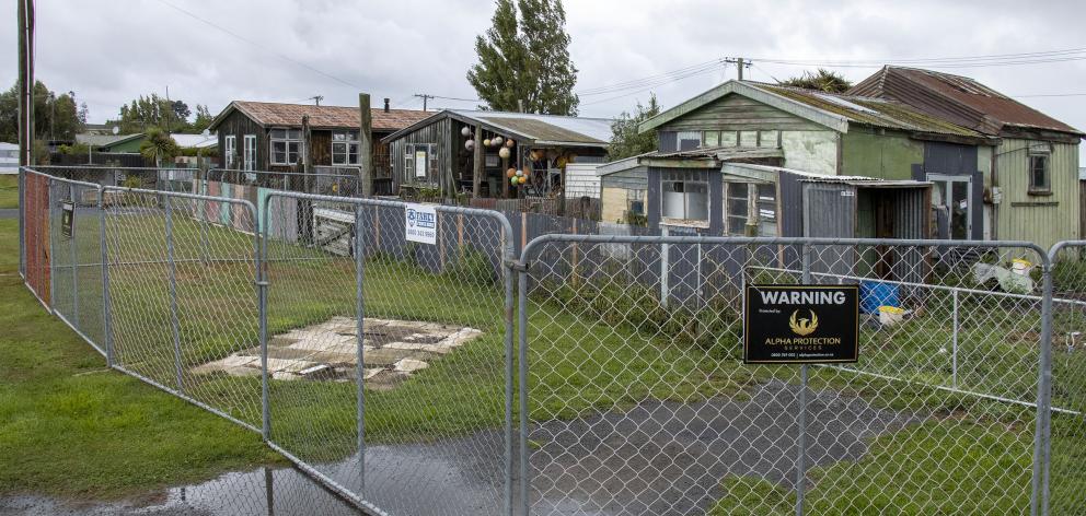 Greenpark Huts. Photo: Geoff Sloan