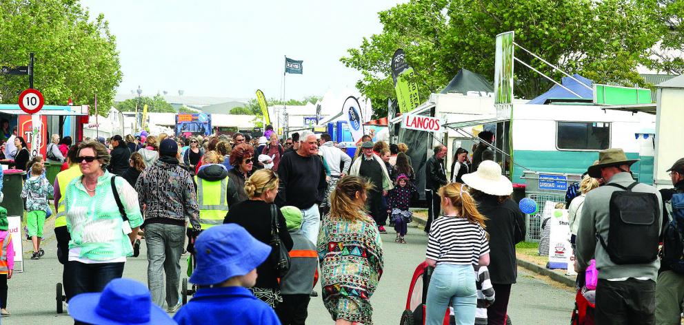 Up to 100,O00 people normally attend The Show. Photo: Geoff Sloan