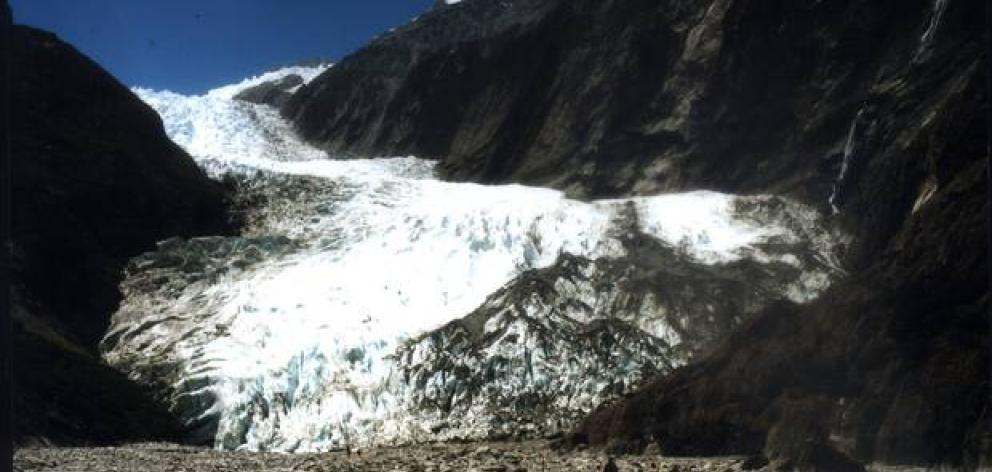 Franz Josef glacier. Photo: NZ Herald 