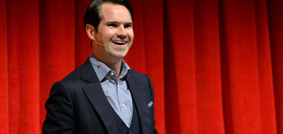 Jimmy Carr delivered a low-blow joke on Comedy Central's 'The Roast of Rob Lowe' Photo / Getty