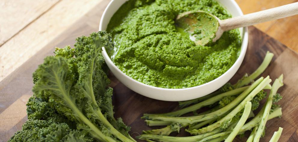 Kale Pesto. Photo: Getty Images