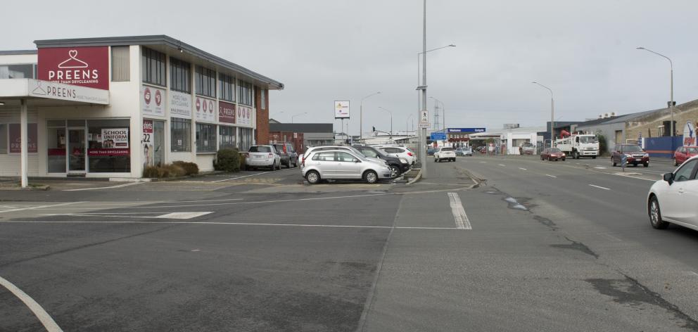 Making access easier . . . Traffic lights are to be installed at the intersection of Kitchener...