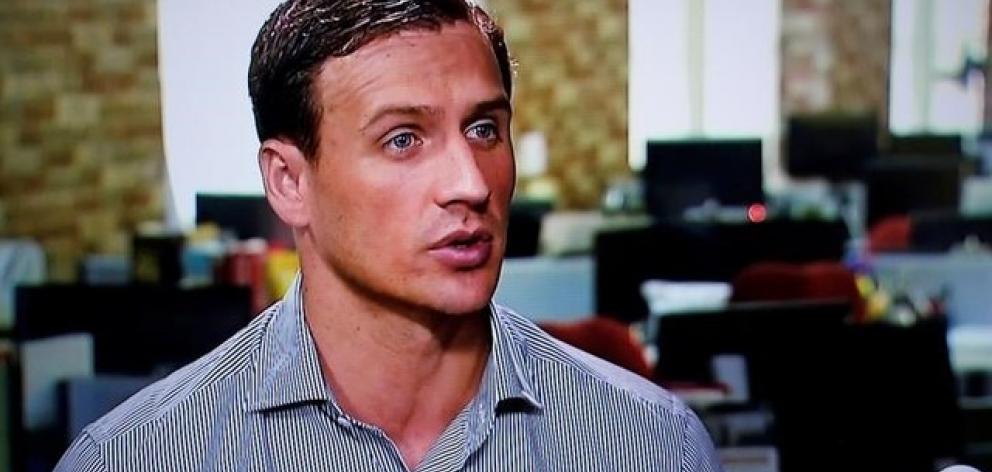 Olympic gold medallist swimmer Ryan Lochte was rushed by two men after his performance on Dancing...