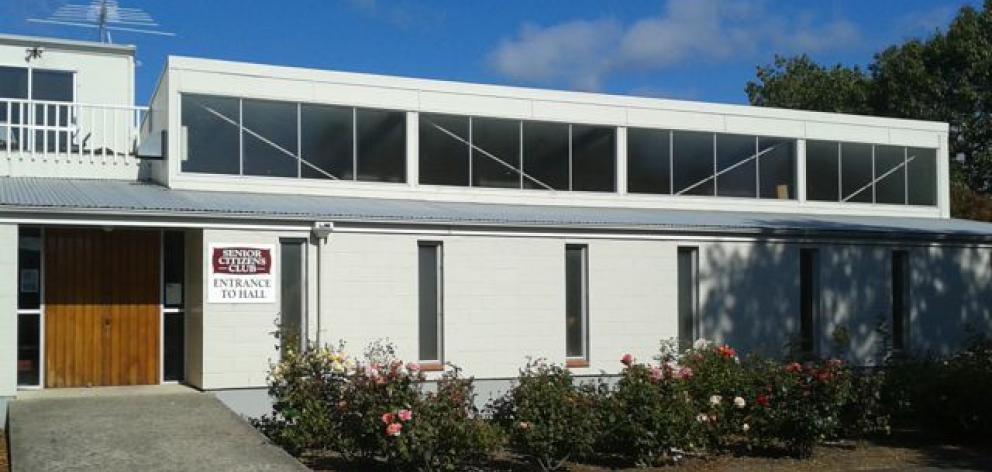 The meeting will be held in the Mosgiel Senior Citizens Hall. Photo: supplied 