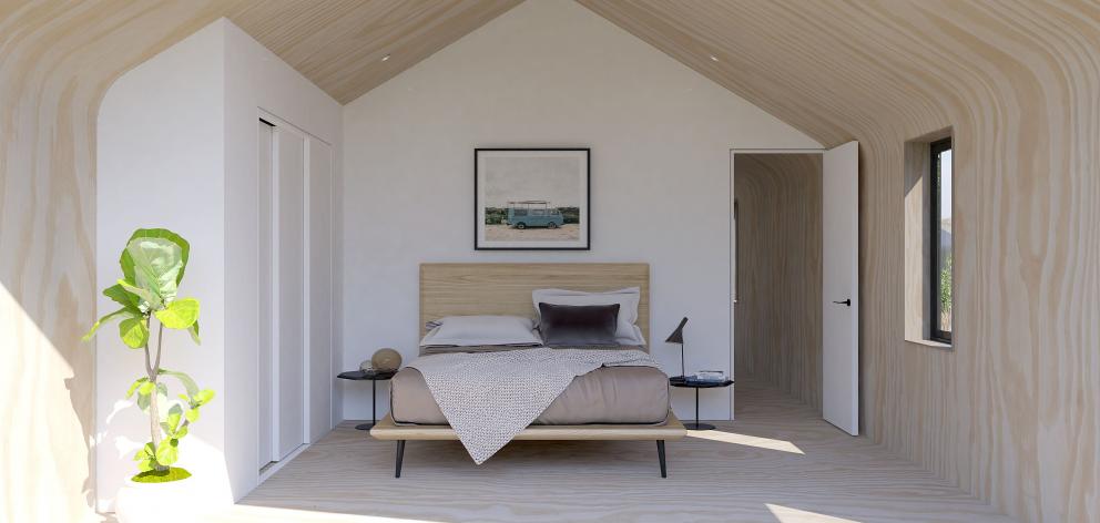 A bedroom. Photo: Supplied