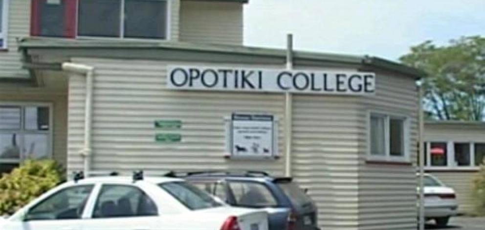 The teens fell through a skylight at Ōpōtiki College. Photo: NZ Herald