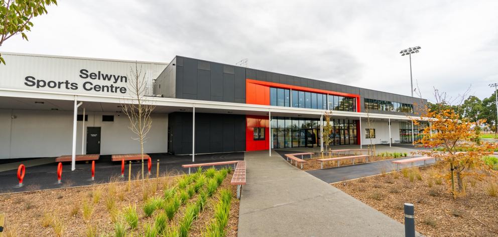 The Selwyn Sports Centre was completed in April. 84,000 people visited the complex in the first...
