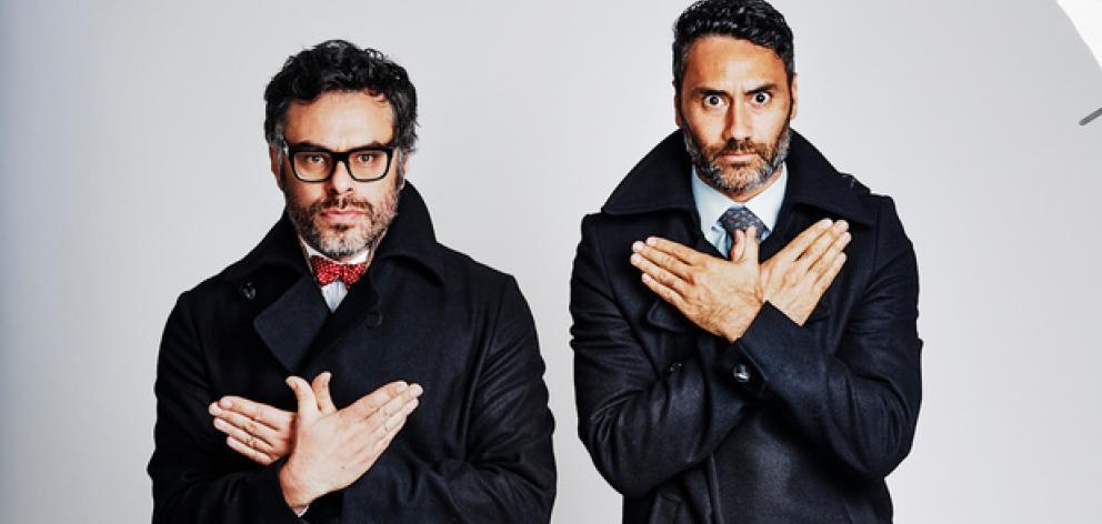 Jemaine Clement (left) and Taika Waititi. Photo: NZ Herald 