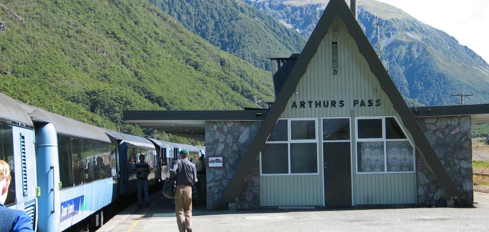 The Arthurs Pass station. Photo: Supplied