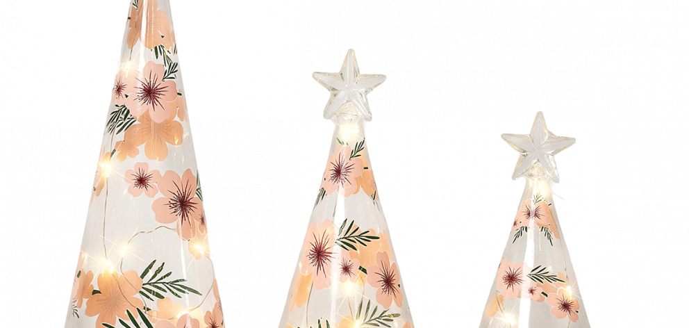 Stellar Haus Mānuka Table-top Tree. Add a sparkle to your Christmas table this year with a...