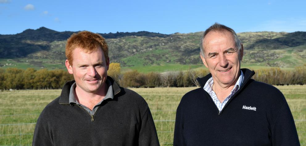 Southern Stations Wagyu lower South Island livestock procurement rep Bryce Ferguson (left) , of...