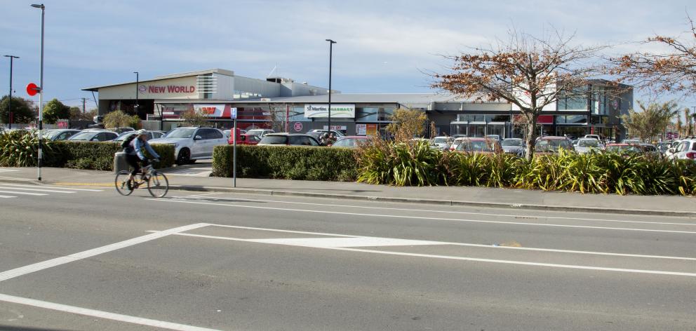A mystery woman paid for another shopper’s groceries at St Martins New World. Photo: Supplied