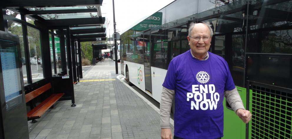 Rotary Dunedin president Emeritus Prof John Drummond will be among dozens of rotarians riding the...