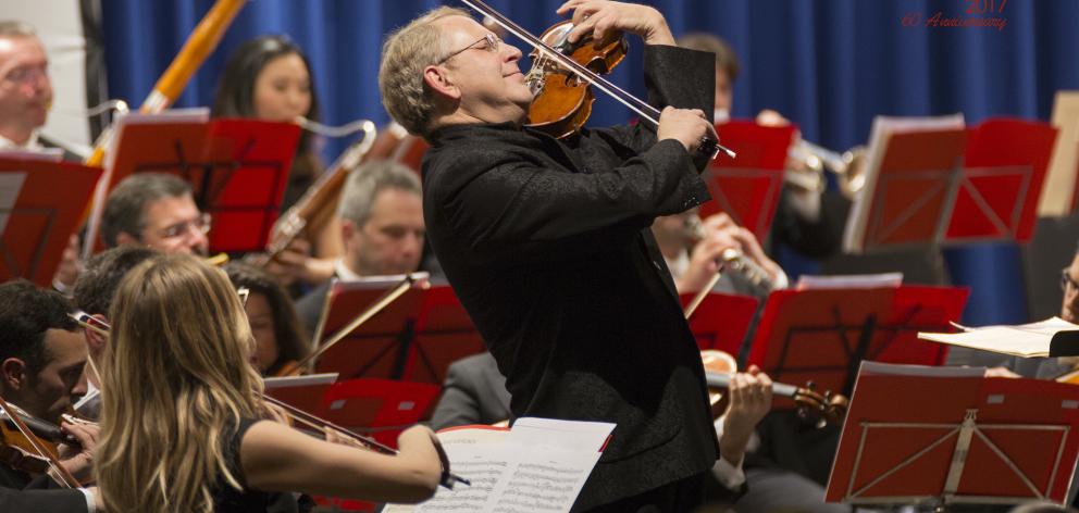 Violin virtuoso Shlomo Mintz visits Dunedin in April. Photo: supplied