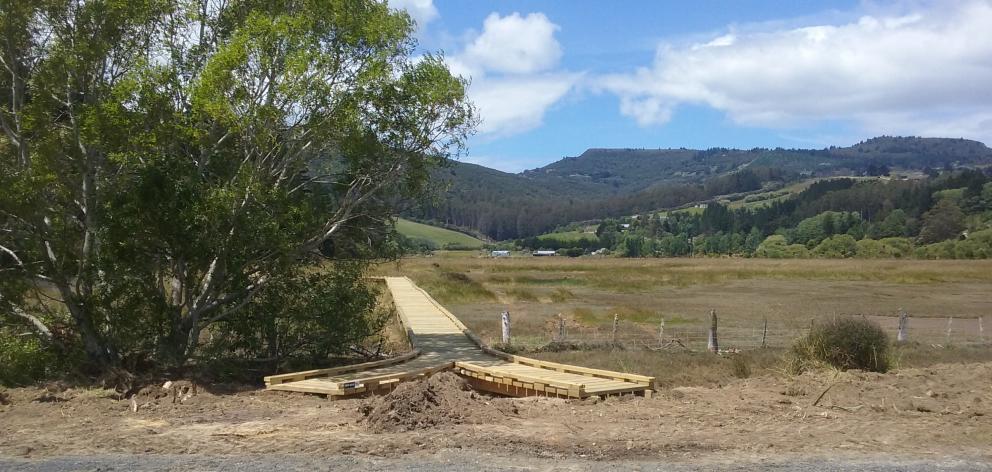 The last link has been completed in the Orokonui Lagoon Walk - the boardwalk at Doctors Pt Rd,...
