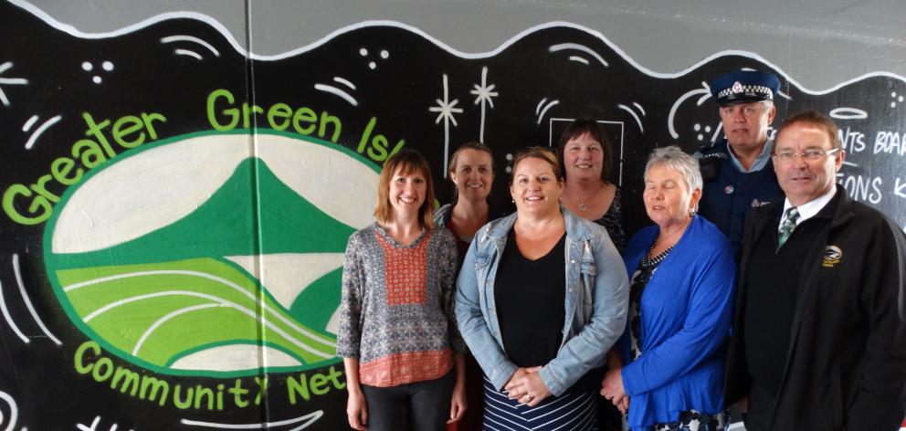 The Greater Green Island Community Network committee, comprising (from left) Sasha Turner, Amanda...