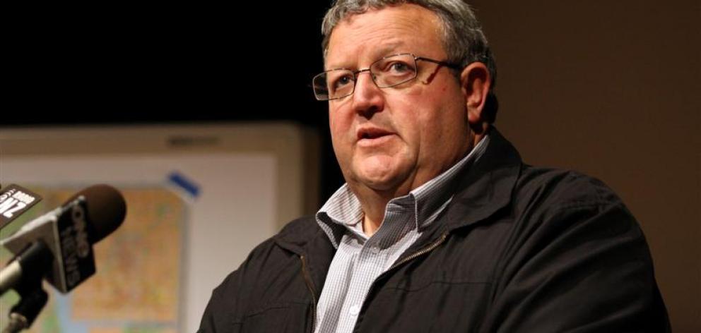 Earthquake Recovery Minister Gerry Brownlee. Photo by NZPA